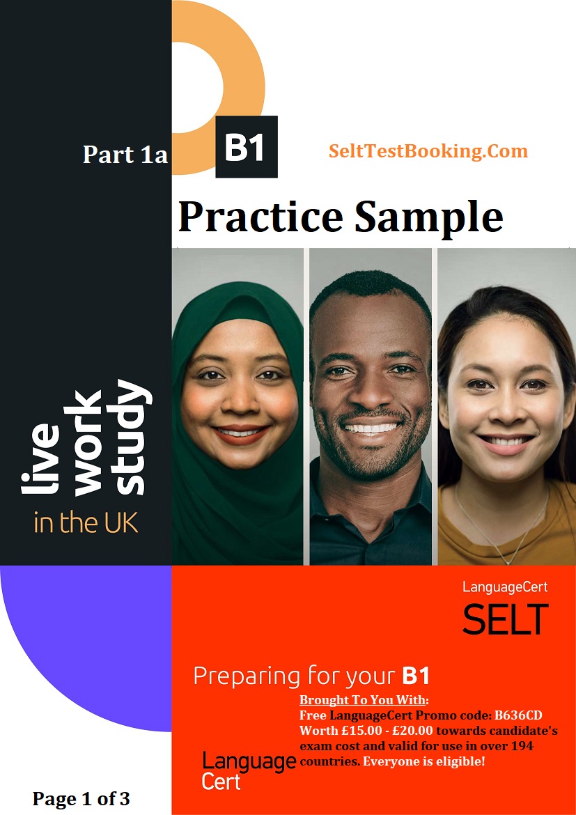 SELT Test Booking